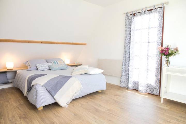 Chambre d’hôte pour 2 personnes, avec balcon et jardin dans Touffreville-sur-Eu