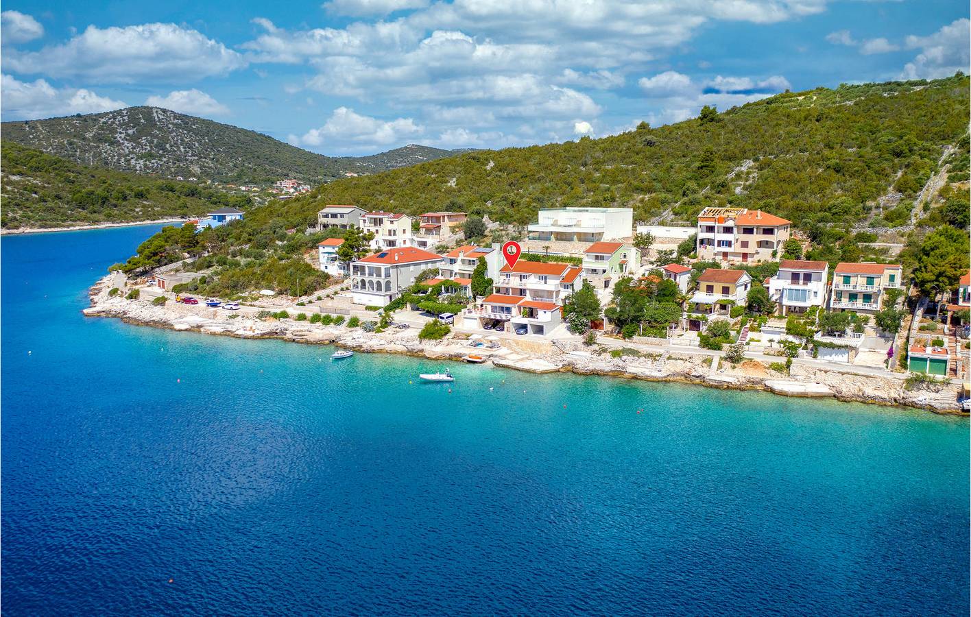 Ganze Ferienwohnung, Ferienwohnung für 6 Personen mit Terrasse in Vinisce, Split-Dalmatien