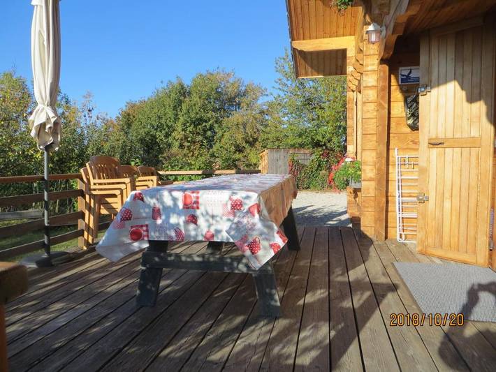 Gîte pour 6 personnes, avec vue ainsi que jardin et vue sur le lac à Chorges - 4