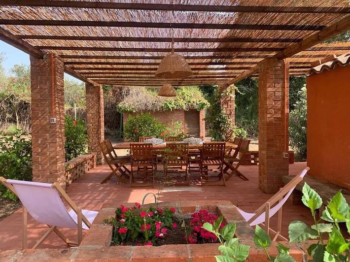 Villa für 8 Personen, mit Ausblick und Garten, mit Haustier in Augusta (Gemeinde)