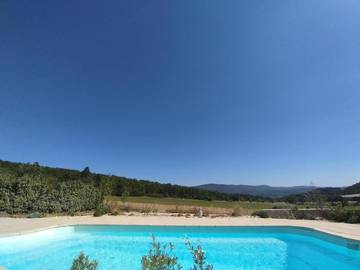 Chambre d’hôte pour 2 personnes, avec jardin et piscine ainsi que vue et sauna à Sault