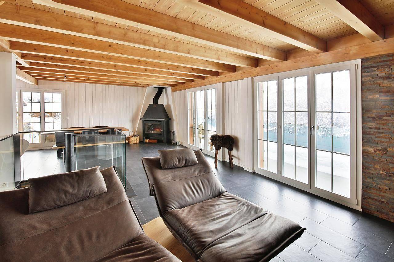 Beautiful luxury chalet with lake view in Seelisberg, Lago de los Cuatro Cantones