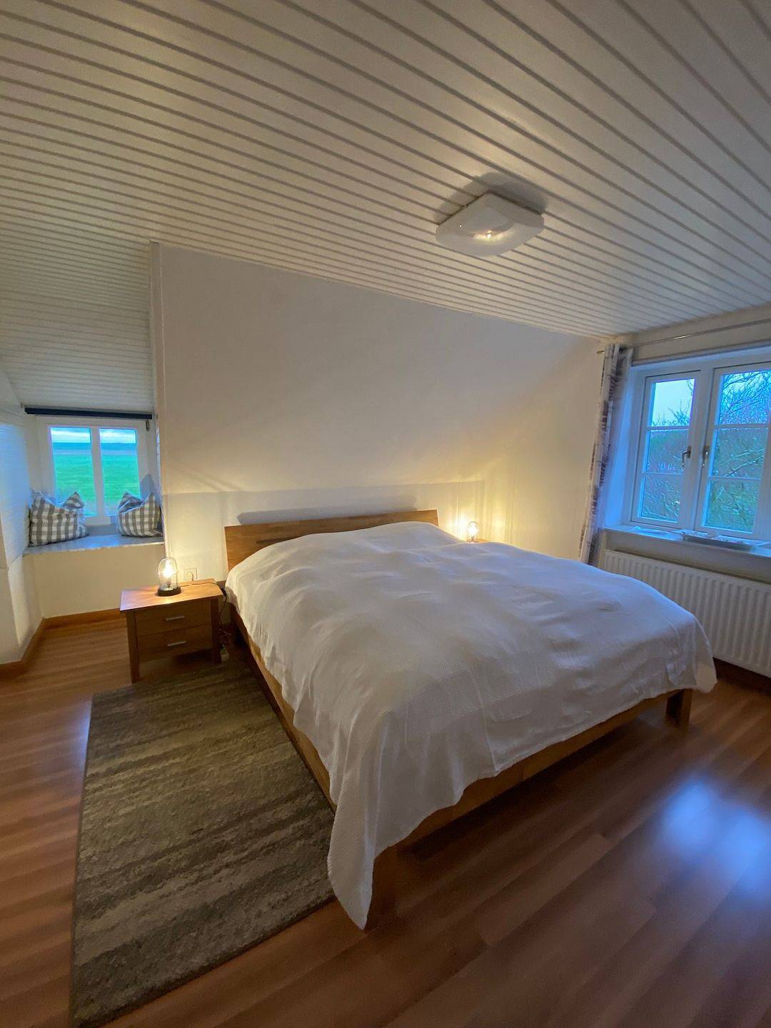 Ganze Wohnung, Wattwurm - gemein. Waschmaschine, Gartennutzung, 2 Etagen, Grill, Parkplatz in Ockholm, Nordfriesland