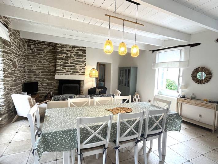 Location de vacances pour 10 personnes, avec jardin, animaux acceptés à Groix - 3