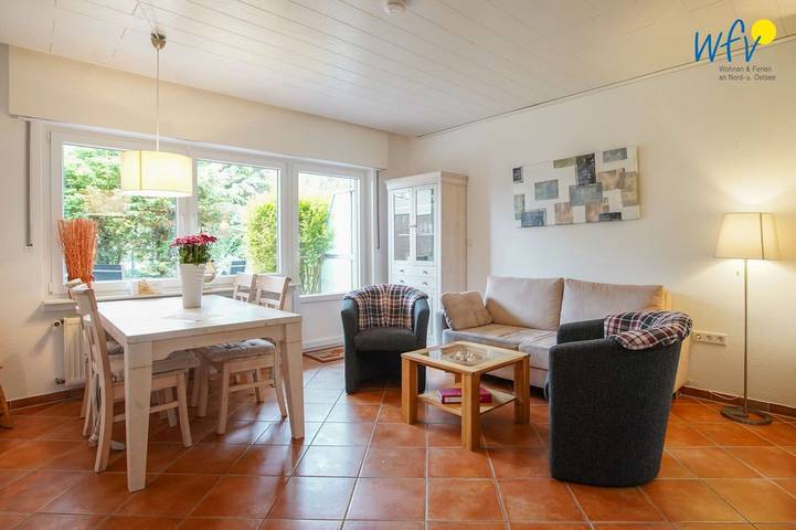 Ferienwohnung für 4 Personen, mit Garten und Terrasse auf Borkum - 2