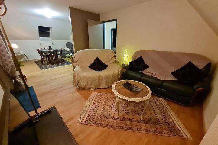 Gîte pour 4 personnes, avec balcon dans Minversheim