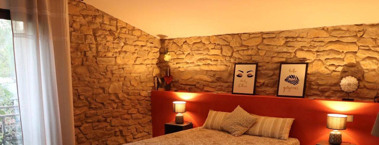 Double Room with Garden View in Félines-Minervois, Béziers und Umgebung