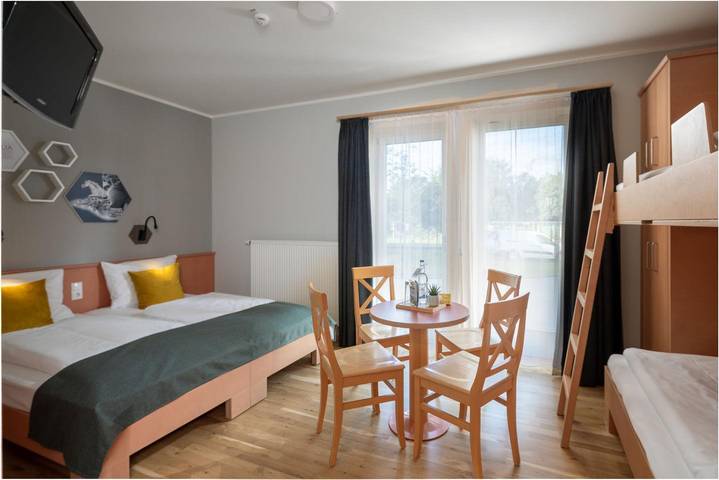 Hotel für 4 Personen, mit Balkon, mit Haustier - 1