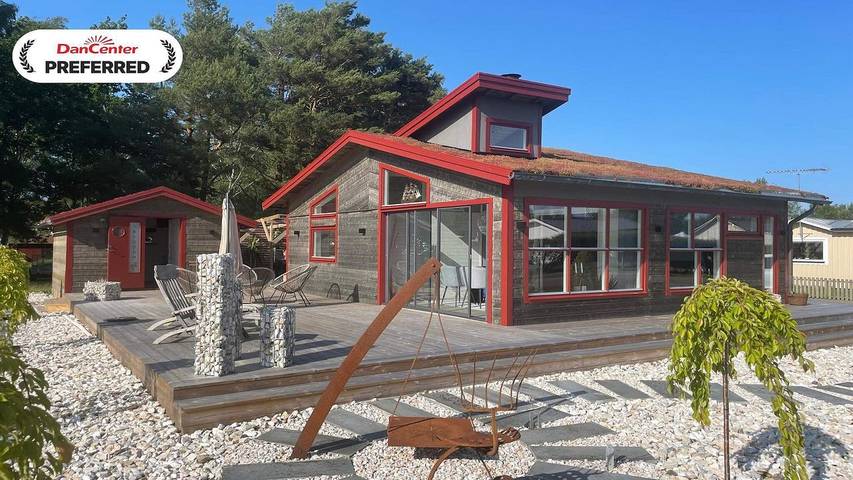 Hus för 8 Personer, med bubbelpool och trädgård i Mellbystrand