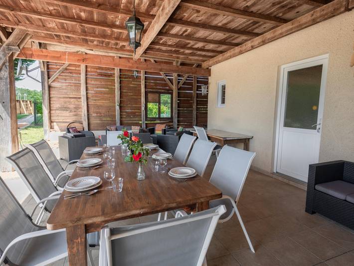 Ferienhaus mit privatem Pool und Aussicht in Bassoues, Gers