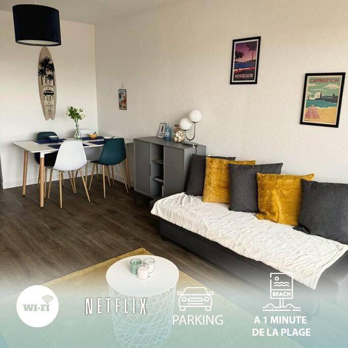 Appartement de vacances pour 4 personnes, avec balcon