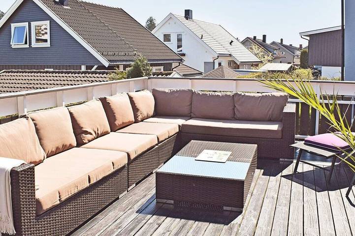 Ferienwohnung für 5 Personen, mit Terrasse, mit Haustier in Fredrikstad