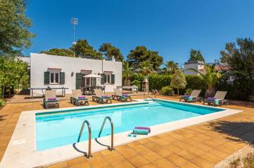 Villa in Ciutadella, Menorcas Küste für 5 