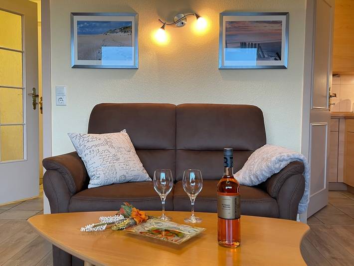 Ferienwohnung für 2 Personen, mit Balkon auf Sylt