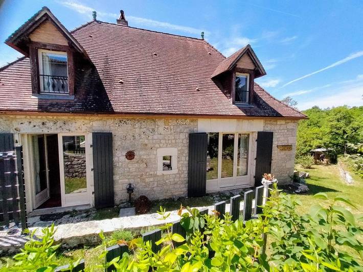 Location de vacances pour 4 personnes, avec jardin et vue dans Bellefont-La Rauze - 4