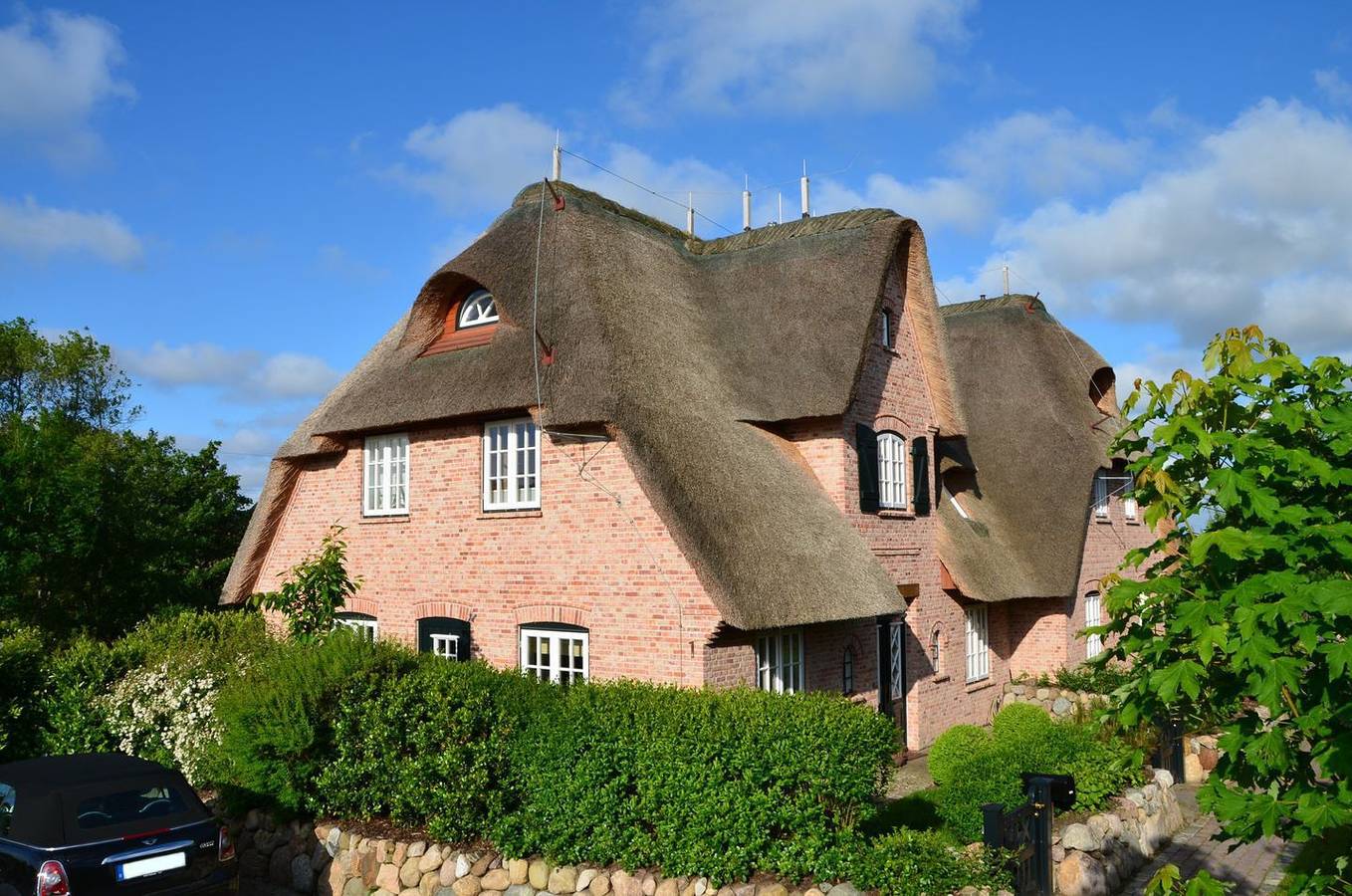 Liebevoll gestaltete Doppelhaushälfte unter Reet in Morsum in Sylt-Ost, Sylt (Gemeinde)