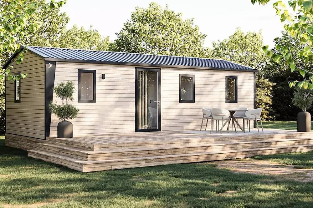 Mobil-home Select Tv Lv Wifi Plancha - 2 bedrooms - 4 pers. in Jugon-les-Lacs, Región de Dinan