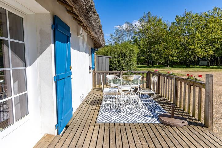 Le Gîte De Château Trompette avec terrasse privée, jardin privé, climatisation et Wi-Fi in Le Fenouiller, Vallée de la Loire