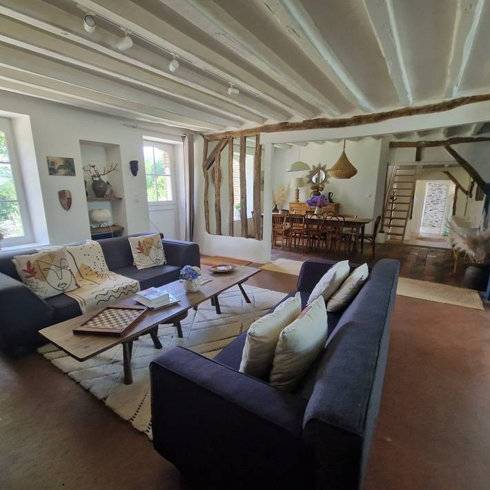 Gîte pour 11 personnes, avec piscine et jardin dans la Sarthe - 3