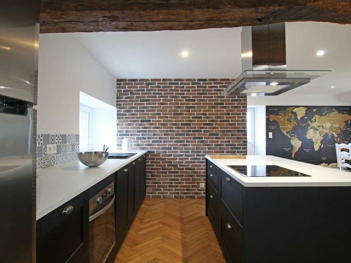 Gîte pour 8 personnes, avec jardin, animaux acceptés