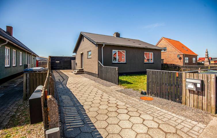 Ferienhaus für 8 Personen mit Terrasse in Thyborøn, Limfjord in Nordjütland