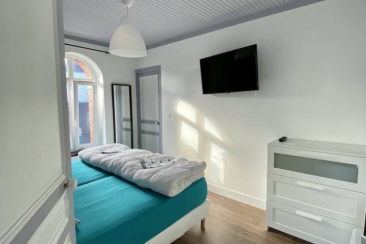 Cottage 8-10 Personen direkt am Strand im Herzen der D-Day Strände. in Saint-Benoît-de-l'Aure, Bayeux und Umgebung