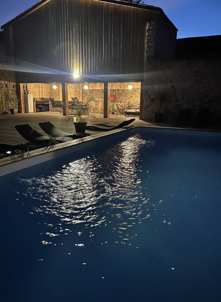 Location de vacances pour 8 personnes, avec jardin ainsi que piscine et terrasse dans le Lot-et-Garonne - 3