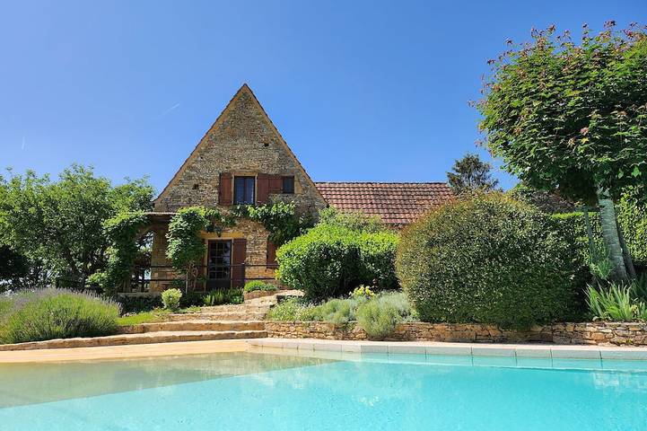 Maison de vacances pour 10 personnes, avec piscine et terrasse