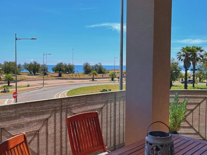 Appartement de vacances pour 2 personnes, avec Balcon ainsi que Terrasse et Vue