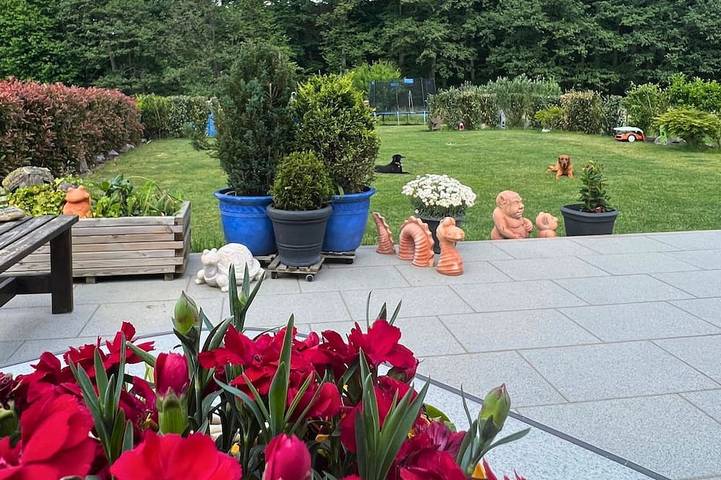 Ferienwohnung für 3 Personen, mit Terrasse und Sauna sowie Garten, mit Haustier an der Bergstraße - 2