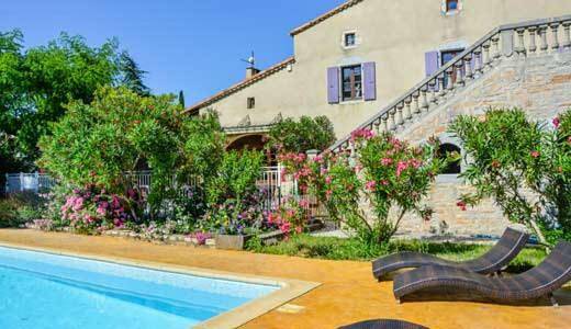 Domaine de Chadeyron in Lagorce, Ardèche