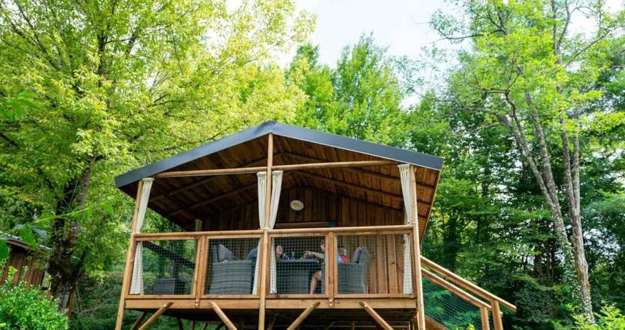 Blockhütte für 6 Personen - 1