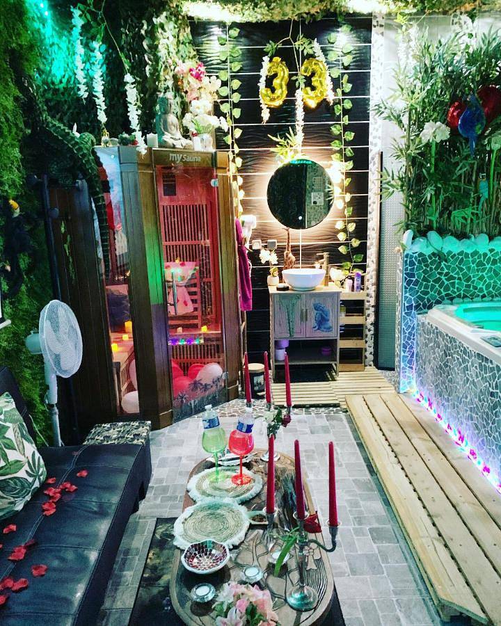 Jungle Vibes - Jacuzzi - Sauna in Yerres, Essonne