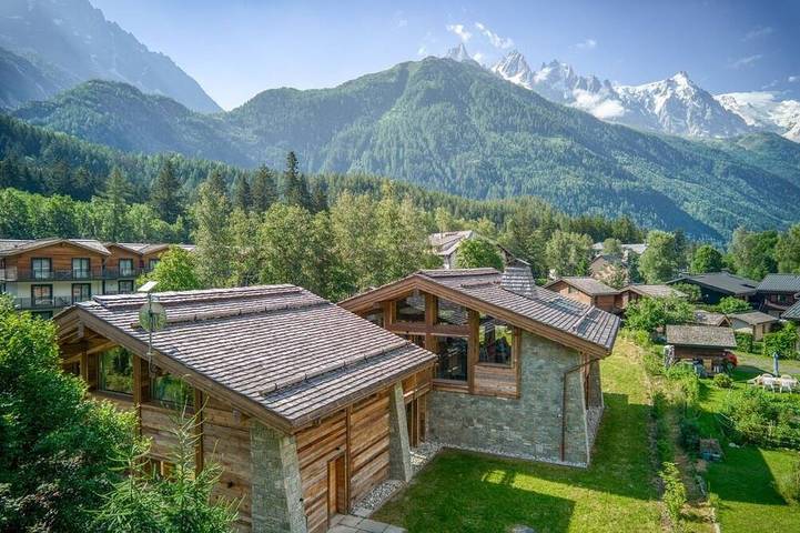 Ferienhaus für 12 Personen, mit Garten und Whirlpool in Chamonix