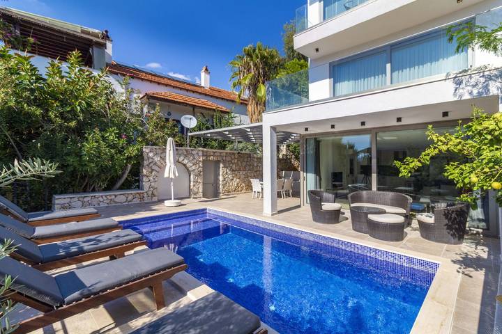 Holiday rental for 7 people, with balcony in Kalkan