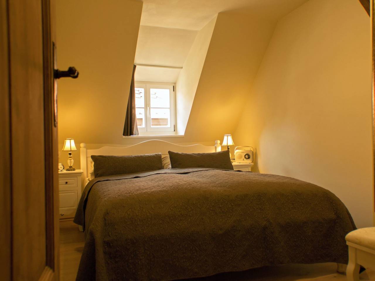 Komfortabler Urlaub im Fachwerkhäuschen mit Gartenterrase und einem Ambiente ei in Quedlinburg, Harzvorland