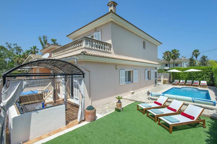 Villa mit pool für 8 Personen, mit Garten in Playa de Muro