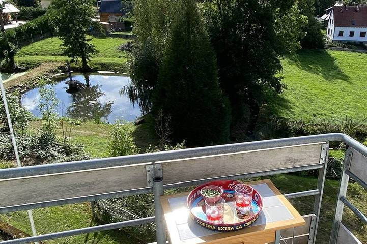 Appartement de vacances pour 4 personnes, avec balcon et jardin