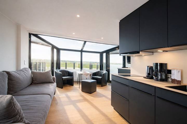 Ferienwohnung für 2 Personen, mit Terrasse und Pool sowie Sauna auf den Ostfriesische Inseln