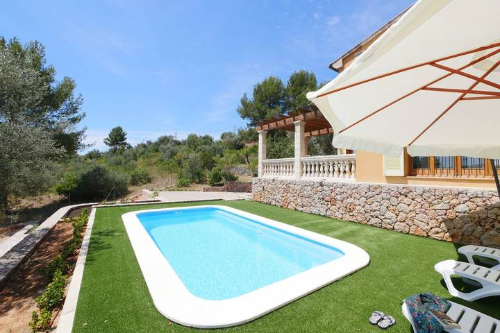 "Finca Sa Estepa" com Piscina e Wi-Fi in Bunyola, Maiorca (Oeste)