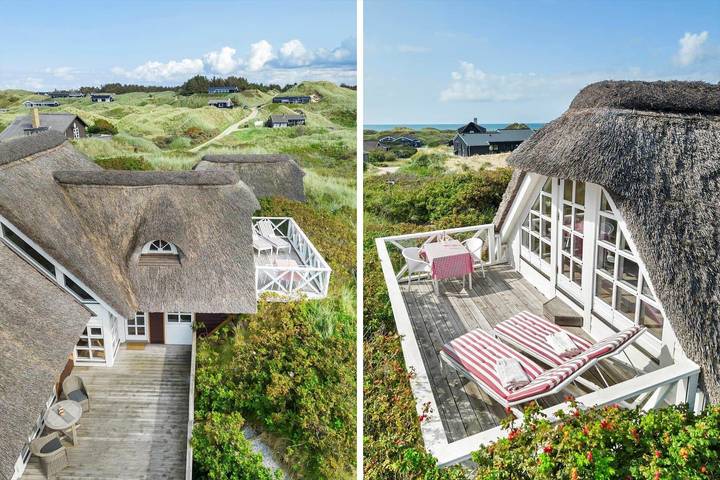 Ferienhaus mit Meerblick für 6 Personen, mit Whirlpool und Sauna sowie Balkon und Garten in Jammerbugt - 3