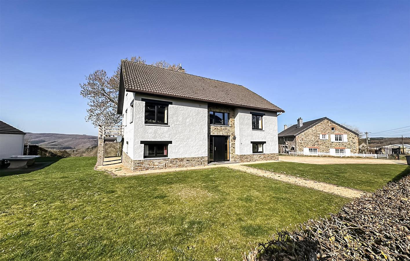 Maison de vacances pour 10 personnes avec terrasse in Beffe, Rendeux