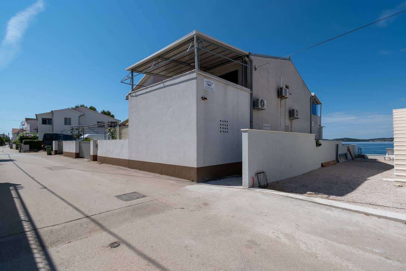Ganze Wohnung, 1-Zimmer-Ferienwohnung am Strand Bibinje, Zadar A-22508-d in Bibinje, Zadar