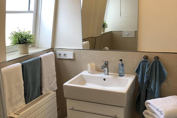 Apartamento entero, Comfort vacation apartment with south-facing balcony and unique view of the mudflats in Juist