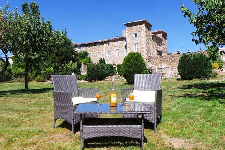 Maison de vacances pour 4 personnes avec vue in Éclassan, Région de Tournon-sur-Rhône