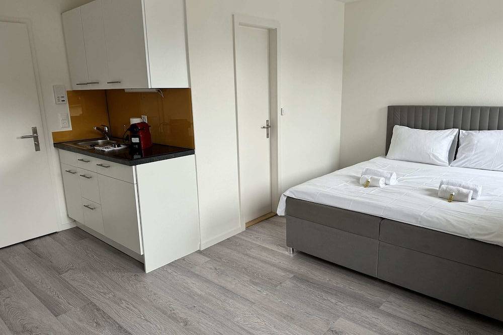Entire apartment, Urban Oasis with Queen Bed and City View (Be-54) in Zurich, Zurich district
