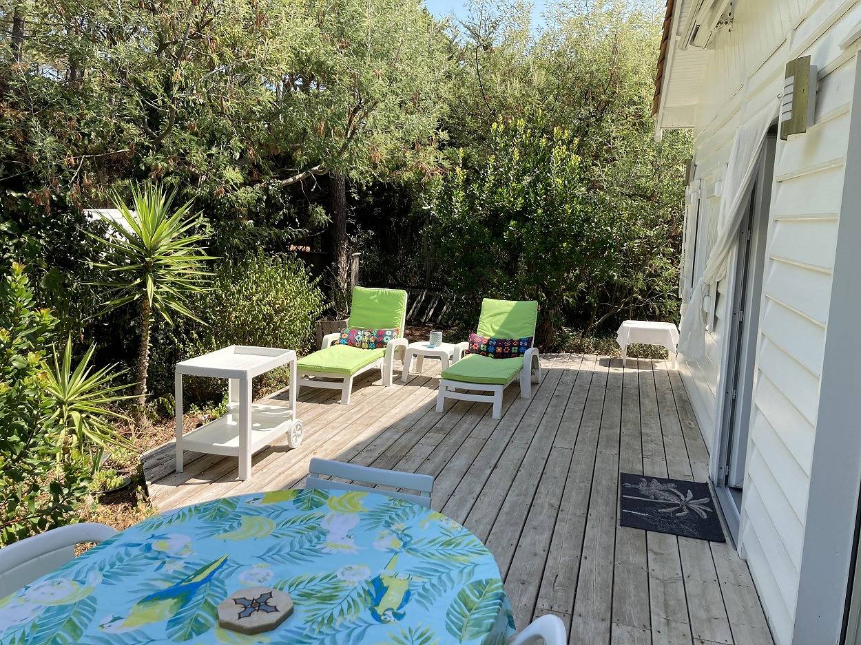 Ferienhaus 'Villa Cap Ferret Ref 230' mit Gemeinschaftspool, Wlan und Klimaanlage in Lège-Cap-Ferret, Arcachon und Umgebung