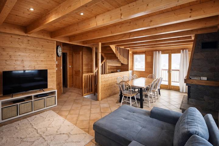 Chalet pour 8 personnes, avec jardin, adapté aux familles - 1