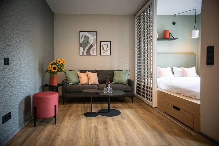 Hotel für 10 Personen, mit Balkon und Balkon/Terrasse, mit Haustier in Karlsruhe - 4