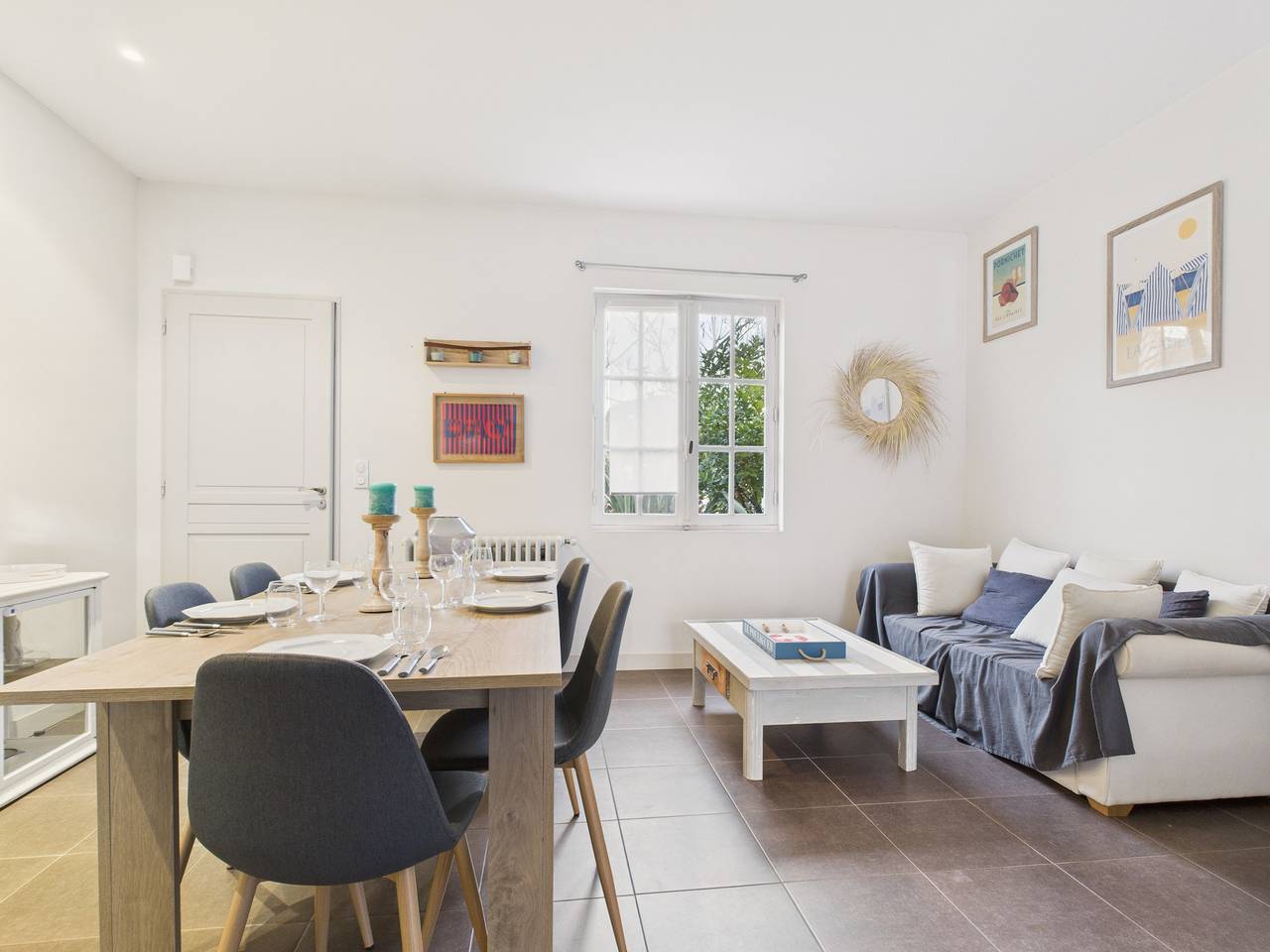 800m de la plage, maison avec terrasse pour 6 in Le Pouliguen, Côte d'Amour